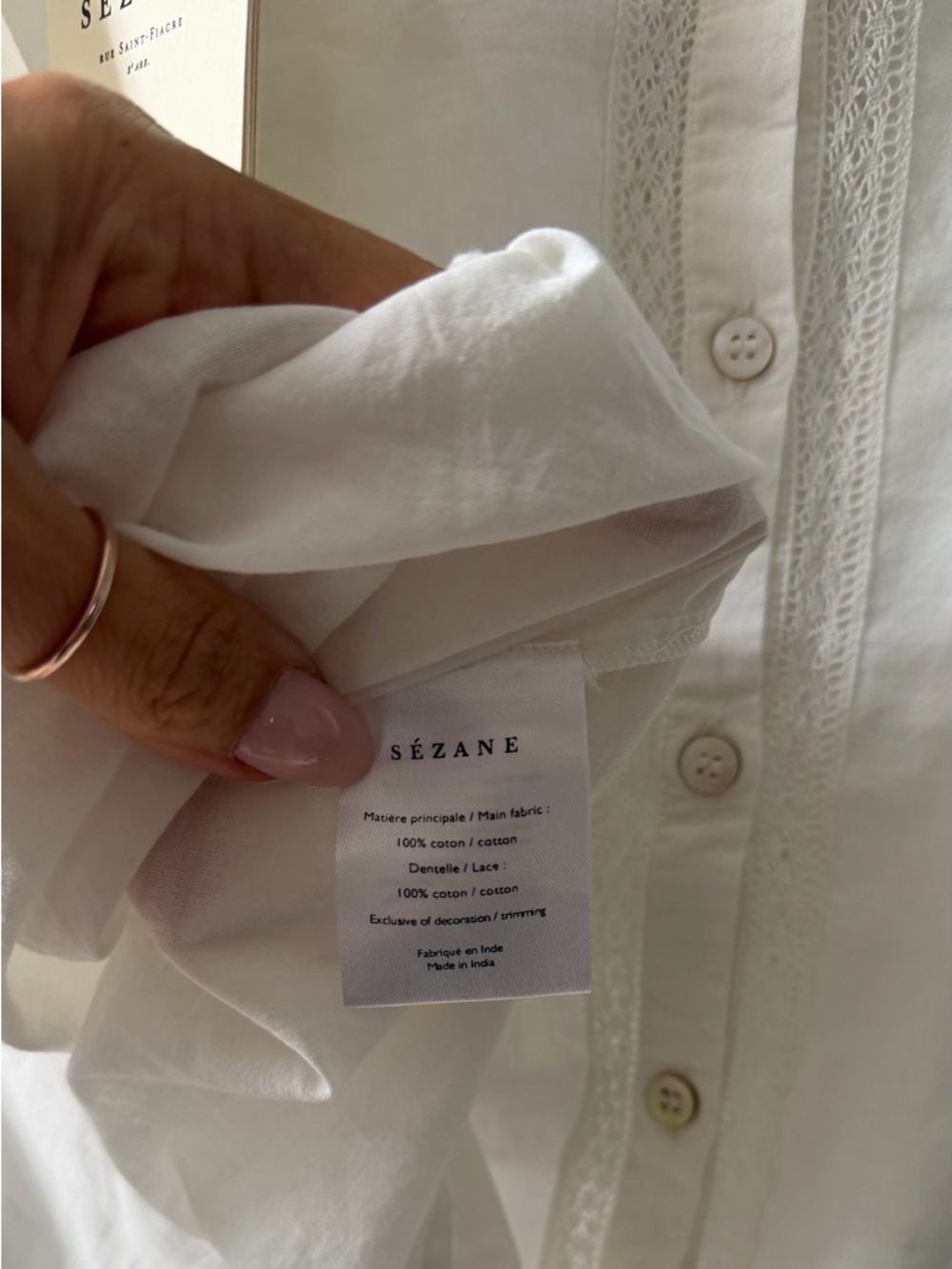 Sezane Bambi Blouse - Picture 5 of 5